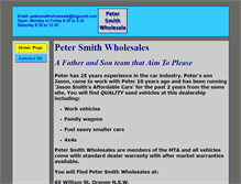 Tablet Screenshot of petersmith.countrycars.com.au