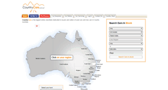 Desktop Screenshot of countrycars.com.au